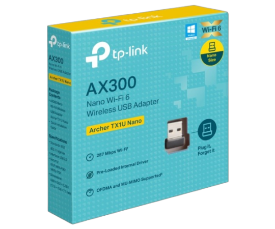 Tp-link Archer TX1U AX300 300Mbps Wireless Nano USB Adapter
